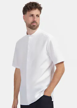 Kentaur Unisex Koksoverhemd Tencel 25242-934 miniatuur