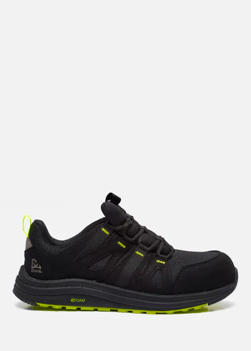 Emma E-Bounce S1PS Wit-Lime Werkschoen