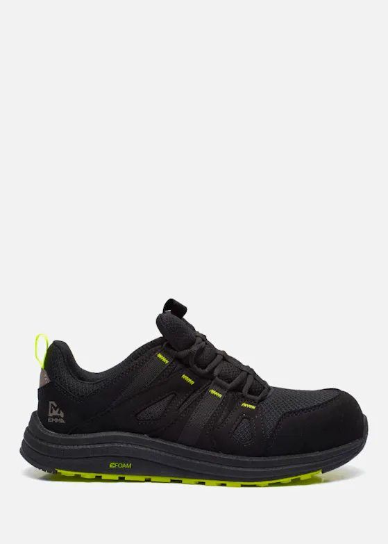 Emma E-Bounce S1PS Wit-Lime Werkschoen