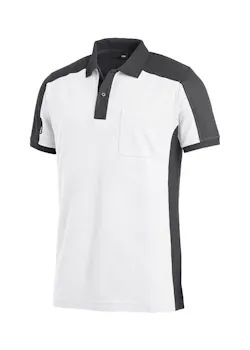 FHB Konrad 91490 Poloshirt Tweekleurige Borstzak Regular Fit miniatuur