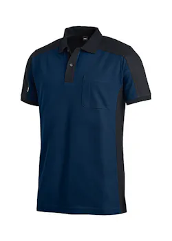 FHB Konrad 91490 Poloshirt Tweekleurige Borstzak Regular Fit miniatuur