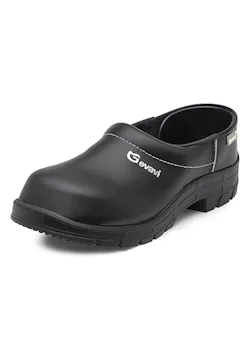 Gevavi Kraftic abot flex fermée en PU noir