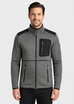 Kübler gebreid vest 1443
