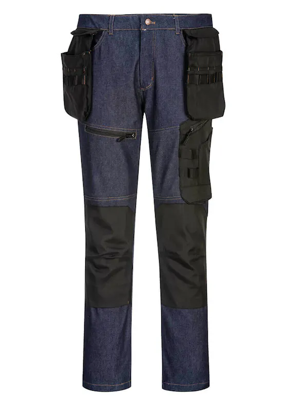 Portwest KX3 Denimhose mit Holstertaschen KX342