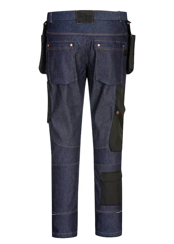 Portwest KX3 Denimhose mit Holstertaschen KX342
