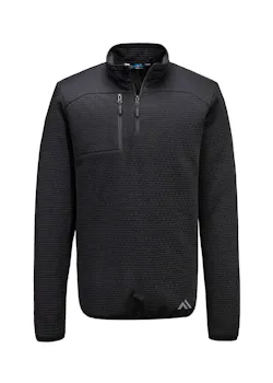 Portwest KX376 KX3 Sport Textured Sweatshirt Met 1/4 Rits Regular Fit Street