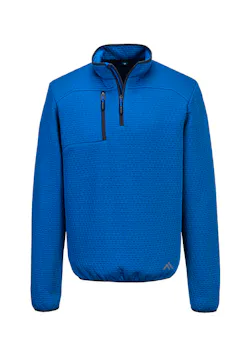 Portwest KX376 KX3 Sport Textured Sweatshirt Met 1/4 Rits Regular Fit Street miniatuur