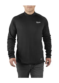 Milwaukee L4HBLB301 T-shirt USB Oplaadbare Verwarmde Worskin Basislaag Regular Fit miniatuur