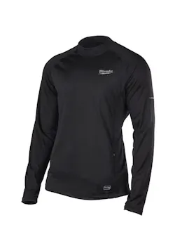 Milwaukee L4HBLB301 T-shirt USB Oplaadbare Verwarmde Worskin Basislaag Regular Fit miniatuur