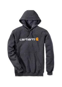 Carhartt Signature Logo 100074 Sweatshirt Hooded Comfort Fit Verwarmd miniatuur