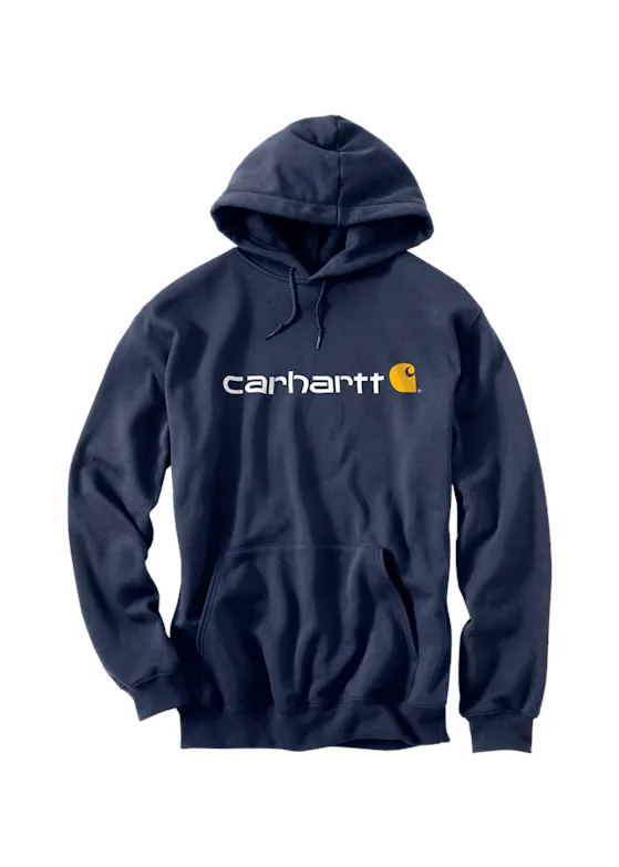 Carhartt Signature Logo Hooded Sweatshirt 100074