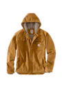 Carhartt Relaxed-Fit Washed-Duck Sherpa-Lined Utility Jacket Vorschaubild