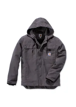 Carhartt Relaxed Fit Washed Duck Sherpa-Futter Utility-Jacke thumbnail