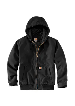 Loose Fit Washed Duck Insulated Active Jack miniatuur