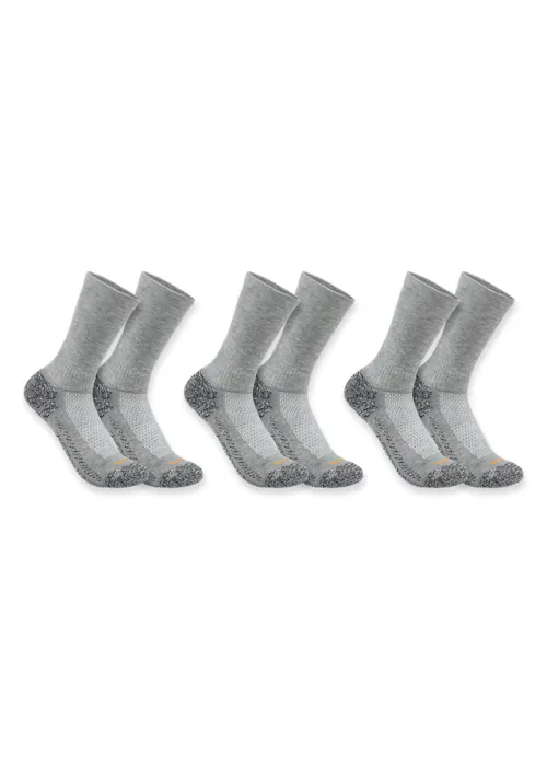 Carhartt Force Midweight Crew Sock 3 Pack SC4223M