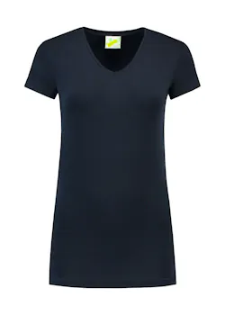 Lemon & Soda 1262 T-shirt Body Fit Dames miniatuur