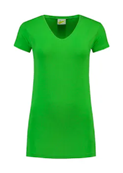 Lemon & Soda 1262 T-shirt Body Fit Dames miniatuur