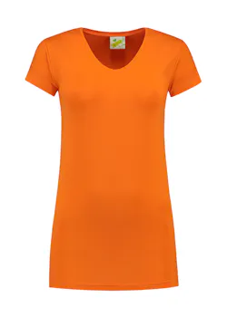 Lemon & Soda 1262 T-shirt Body Fit Dames miniatuur