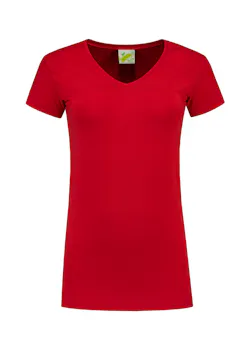 Lemon & Soda 1262 T-shirt Body Fit Dames miniatuur