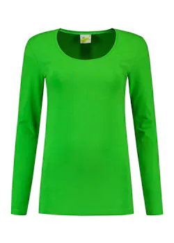 Lemon & Soda 1267 Longsleeve Body Fit Dames miniatuur