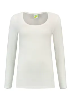 Lemon & Soda 1267 Longsleeve Body Fit Dames miniatuur