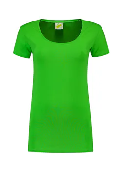 Lemon & Soda 1268 T-shirt Body Fit Dames miniatuur