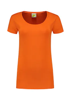 Lemon & Soda 1268 T-shirt Body Fit Dames miniatuur