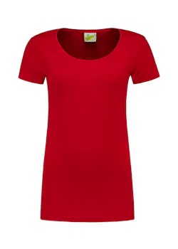 Lemon & Soda 1268 T-shirt Body Fit Dames miniatuur
