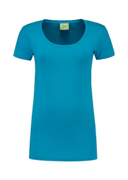 Lemon & Soda 1268 T-shirt Body Fit Dames miniatuur