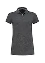 L&S LEM3550 Poloshirt meliert Mix Kurzarm Piqué Damen Vorschaubild