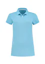 L&S LEM3550 Poloshirt meliert Mix Kurzarm Piqué Damen Vorschaubild