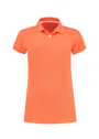 L&S LEM3550 Poloshirt meliert Mix Kurzarm Piqué Damen Vorschaubild