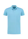 L&S LEM3552 Poloshirt Heather Mix Short Sleeves miniatuur