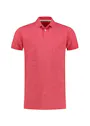 L&S LEM3552 Poloshirt Heather Mix Short Sleeves miniatuur