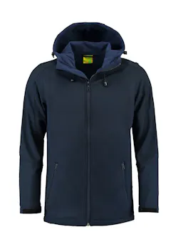 Lemon & Soda 3629 Heren Regular Fit Softshell jas miniatuur