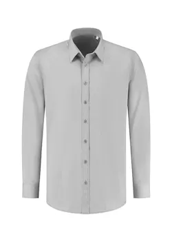 L&S LEM3925 Shirt Long Sleeves Stretch Poly-Cotton Mix Poplin miniatuur