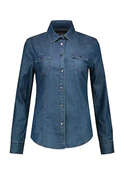 Lemon & Soda 3950 Longsleeve Regular Fit Dames miniatuur
