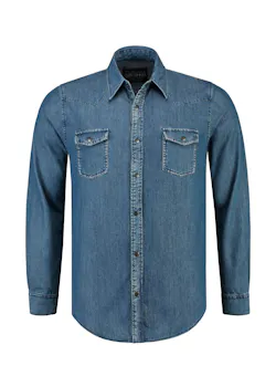 Lemon & Soda 3960 Heren Regular Fit Longsleeve miniatuur