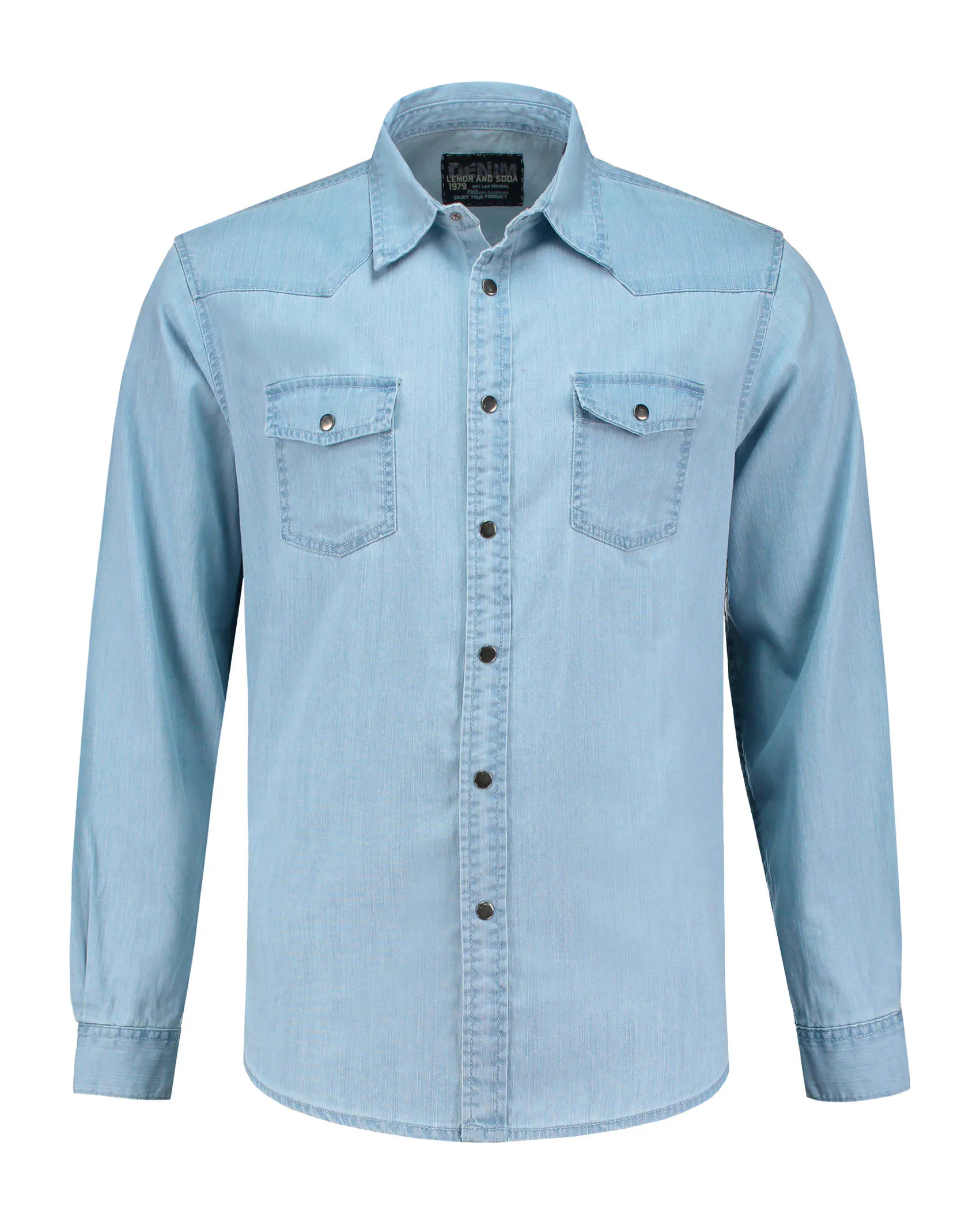 Hellblauer Denim