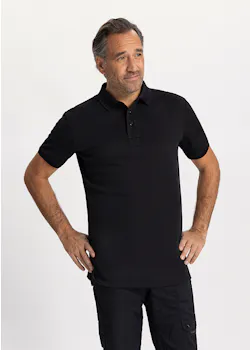 Lemon & Soda Heren Polo Workwear Cooldry miniatuur
