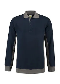 Lemon & Soda 4700 Polosweater Regular Fit miniatuur