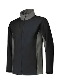 Lemon & Soda 4800 Heren Regular Fit Softshell jas miniatuur