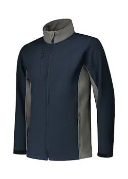Lemon & Soda 4800 Heren Regular Fit Softshell jas miniatuur