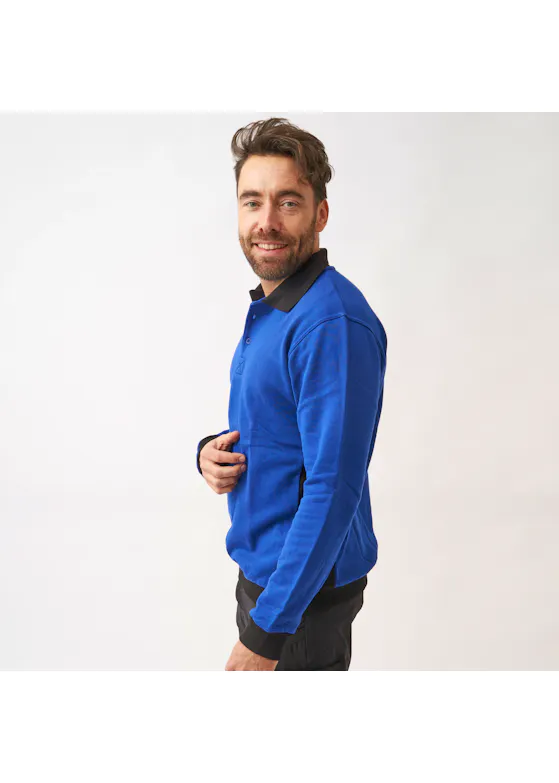 Lemon & Soda 4700 Langarm-Polo Regular Fit