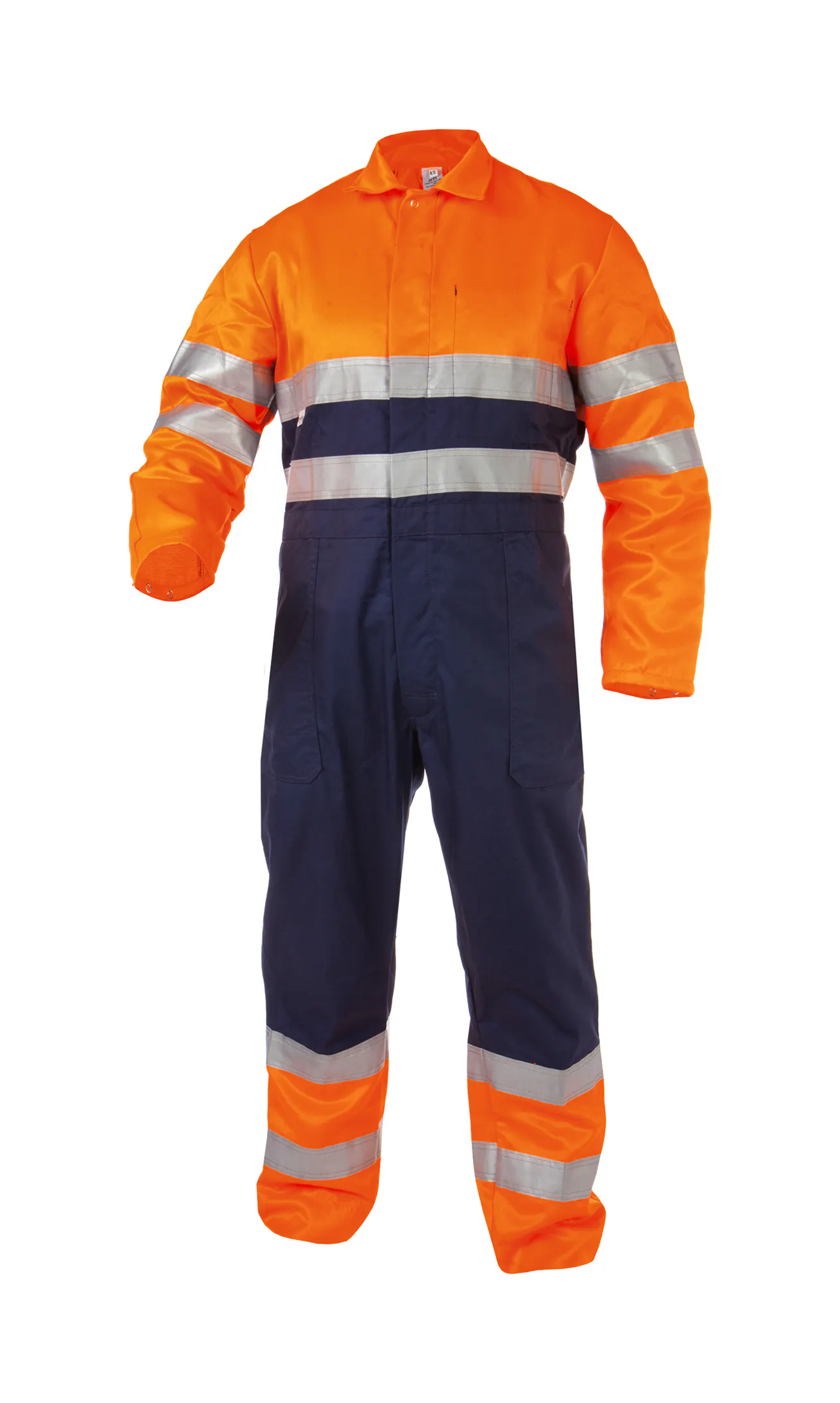 Marineblauw/Fluo Oranje