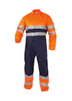 Marineblauw/Fluo Oranje