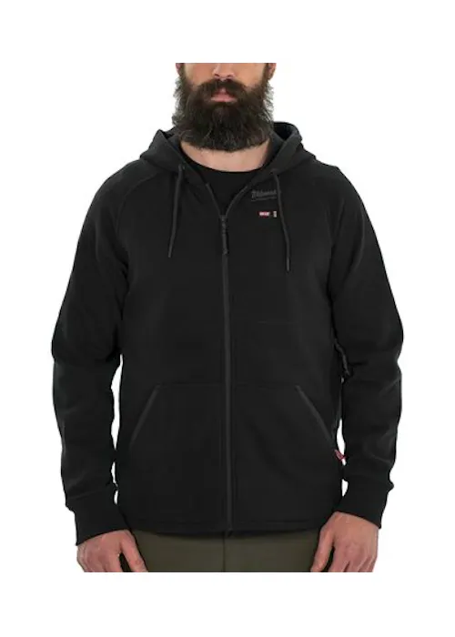 Milwaukee M12 Hoodie Heated Black Regular Fit