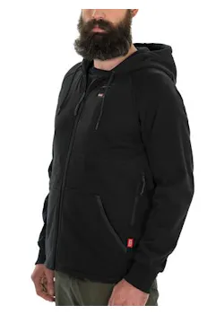 Milwaukee M12 Hoodie Heated Black Regular Fit miniatuur