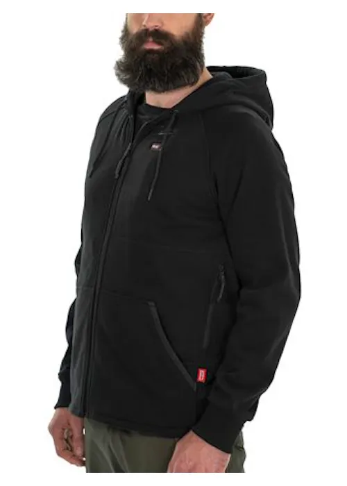Milwaukee M12 Hoodie Heated Black Regular Fit
