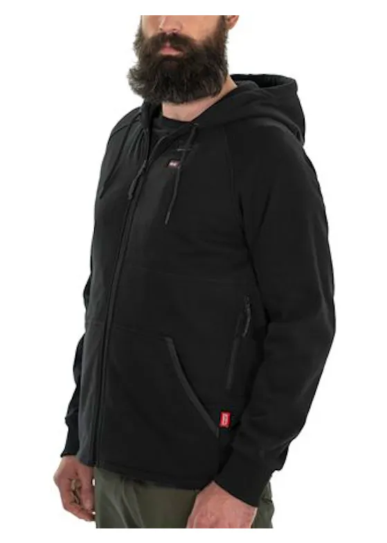 Milwaukee M12 Hoodie Heated Black Regular Fit